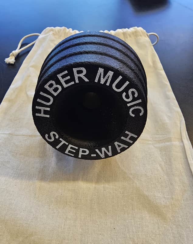 Huber Music Trumpet Step-Wah Mute 2026 - Black Plastic image 1