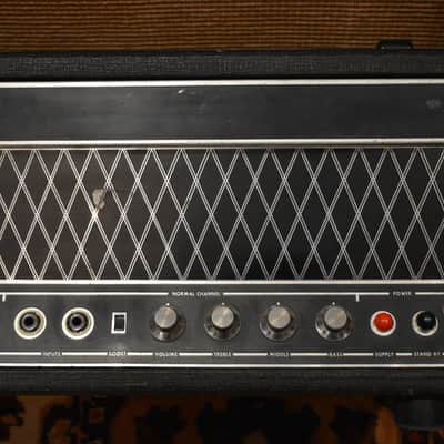 Vintage 1966 Vox UL4120 JMI Bass Guitar Amplifier Head w/ Flightcase SERVICED image 5