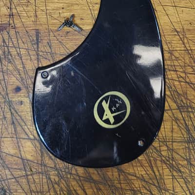 Vintage RARE Kay Parlor Flat Top Acoustic Guitar Pickguard Original Installation Screws Luthier Parts image 1