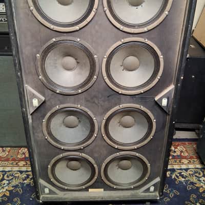 1972 Ampeg SVT 8x10 Bass Speaker Cabinet Flat Back Alnico Magnet CTS 4 Ohm 240 Watt image 7