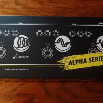Donner Alpha Cruncher 3 Multi-effects Delay Chorus Distortion Pedal with Adapter image 4