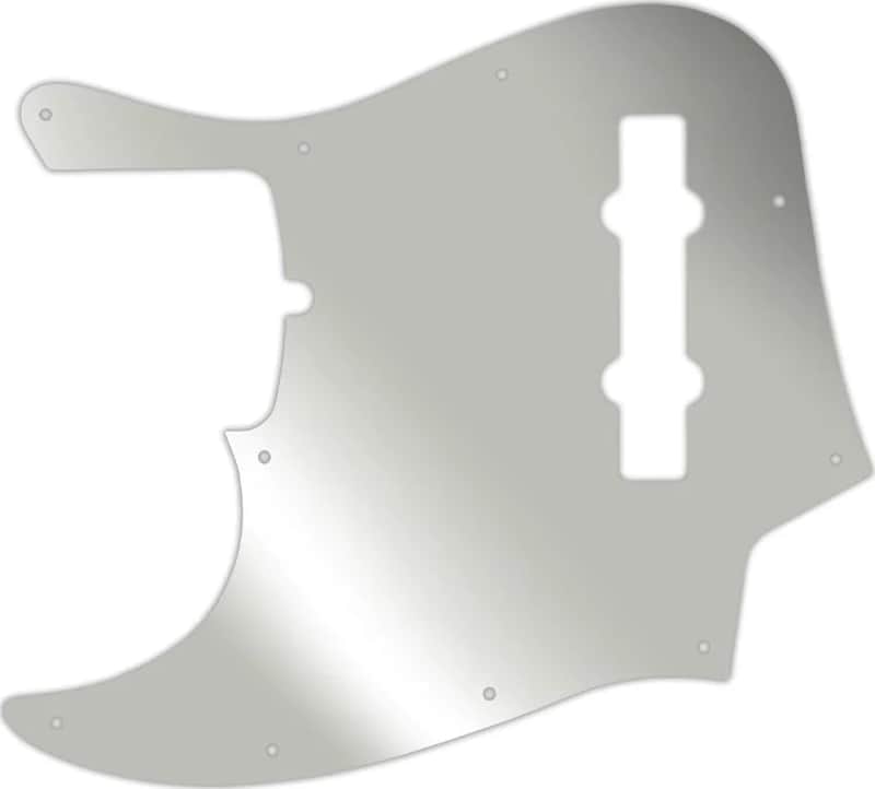 WD Custom Pickguard For Left Hand American Made Fender 5 String Jazz Bass #10 Mirror image 1