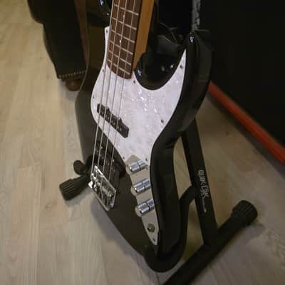 ESP Jazz Bass J-Four Tuxedo Black MIJ Japan Pro Artist Ex-Studio Bass image 13