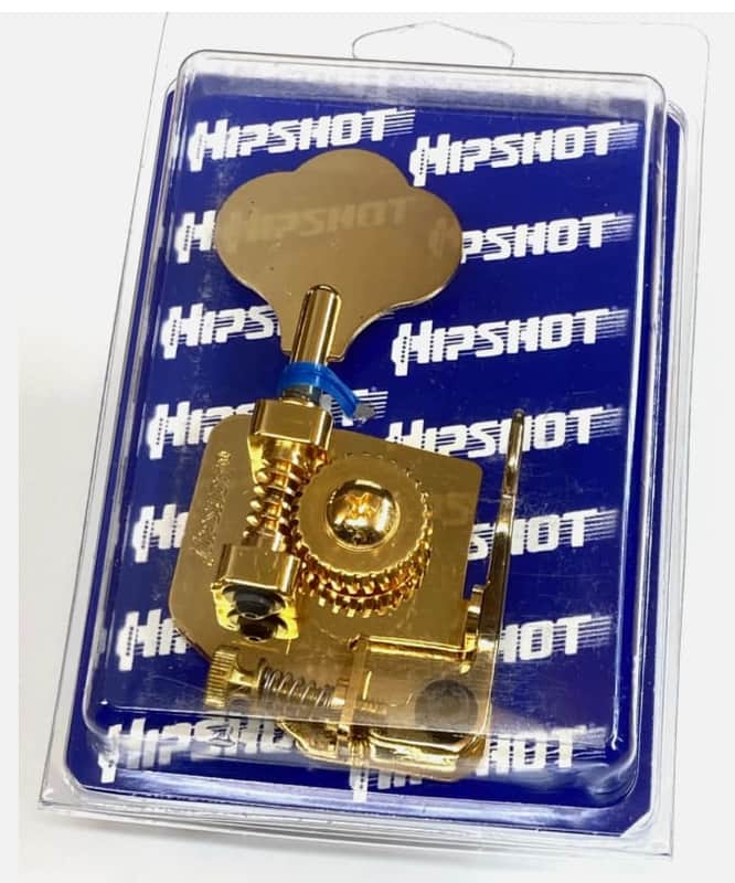 Hipshot BT10 Gold Drop D Bass De-tuner X-tender Fender® Japan & Gotoh GB10 image 1