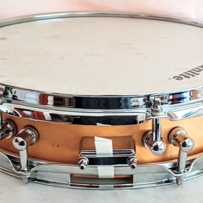 UNMARKED CUSTOM PICCOLO SNARE DRUM - NATURAL SATIN image 4