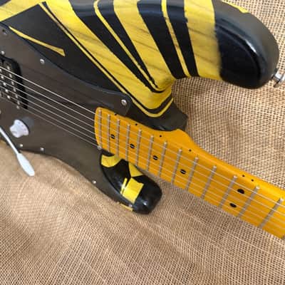 Unbranded PreOwned EVH Style Strat- Electric Guitar 2025 - Nitro image 5