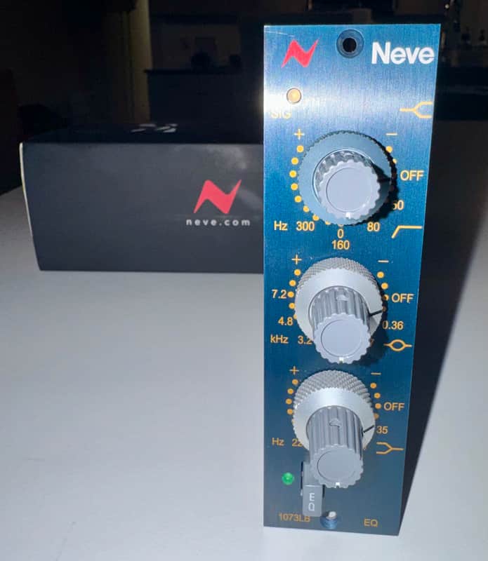 AMS Neve 1073LBEQ 500 Series Equalizer Module 2010s - Blue image 1