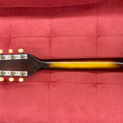 Silvertone H708 by Harmony Acoustic Archtop Guitar 1947 - Sunburst image 20