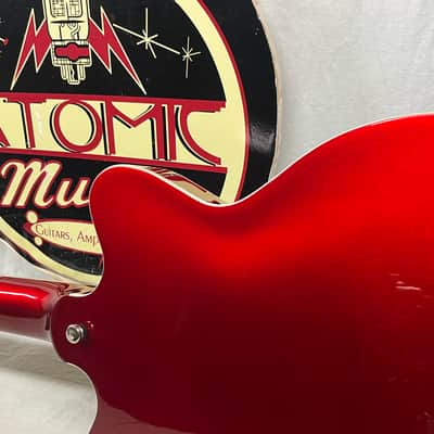 Gretsch Streamliner G2657T Candy Apple Red Semi-Hollow Body Electric Guitar image 13