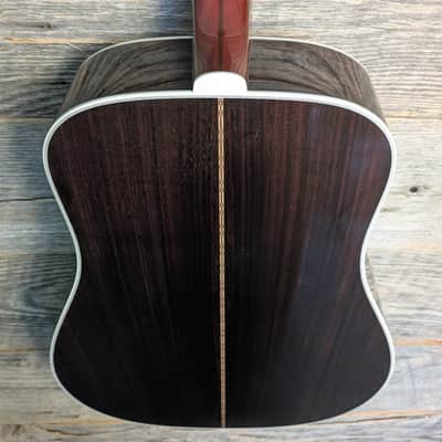 Guild USA D-55 Dreadnought Acoustic Guitar - Natural image 3