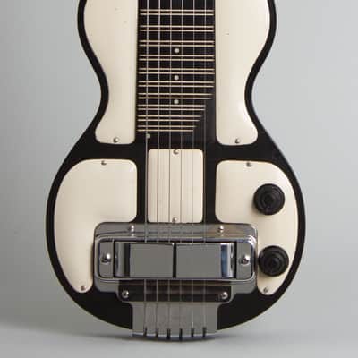 Rickenbacker Model B-6 Lap Steel Electric Guitar, c. 1948, period chipboard case. image 3