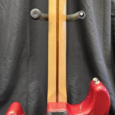 Fender Squier Stratocaster Electric Guitar Made in Mexico - Red image 4