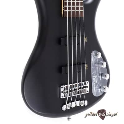 Warwick RockBass Corvette Basic 5-String Active Bass - Nirvana Black Transparent Bild 3