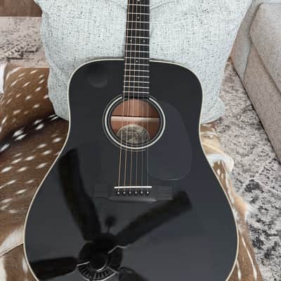 Collings Custom D1 Black Top/ Dog Hair 2025 - Gloss image 2