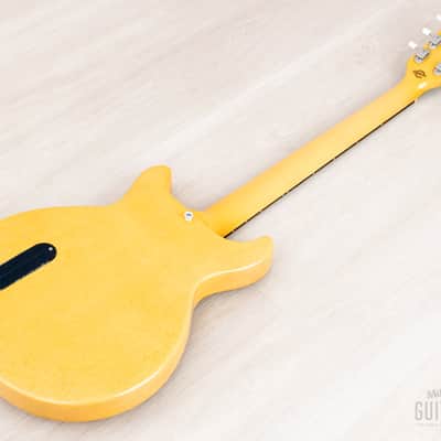 1995 Gibson Custom Shop Historic 1958 Les Paul Junior Double Cut TV Yellow w/ Case image 13