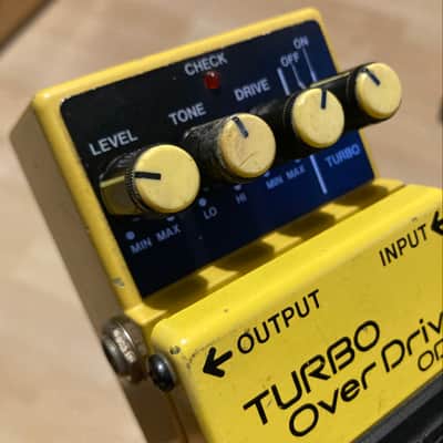 Boss OD-2 Turbo OverDrive 1989 (Black Label Taiwan) image 8