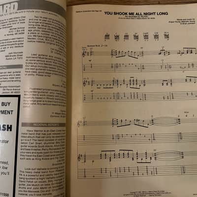 Guitar For The Practicing Musician RATT Warren DeMartini Robin Crosby Dec 1985 Back Issue with Tab image 9