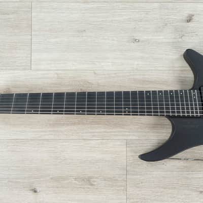Strandberg Boden Metal NX 7 7-String Multi-Scale Headless Guitar, Black Granite image 6