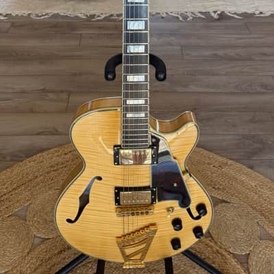 D'Angelico Excel EX-SS Semi-Hollow with Stairstep Tailpiece 2010s - Natural image 1