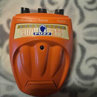 Danelectro Cool Cat Fuzz, v1 2000's - orange image 4