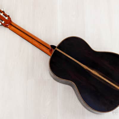 1987 Sakazo Nakade No. 5000 Vintage Classical Guitar German Spruce + Brazilian Rosewood w/ Case image 16