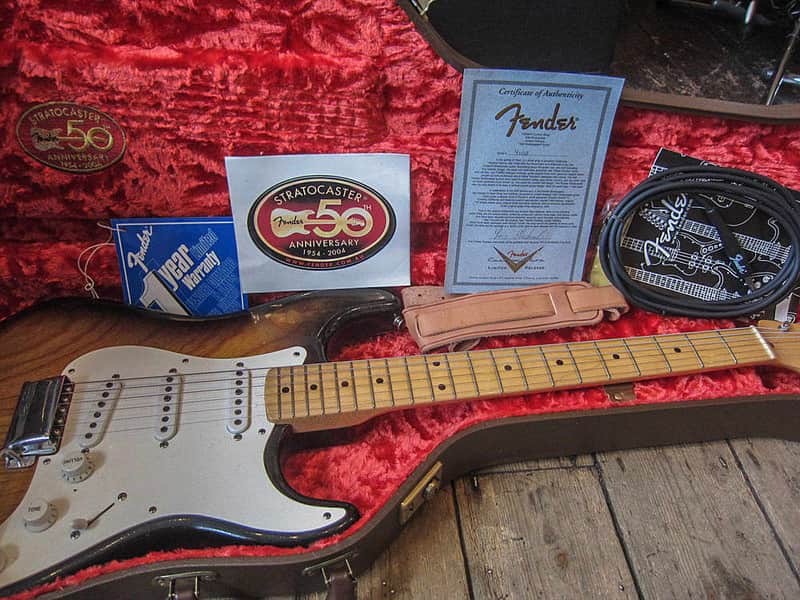FENDER STRATOCASTER - 1954 - YURI SHISHKOV - CUSTOM SHOP 50TH ANNIVERSARY LTD image 1