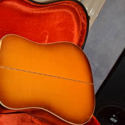 vega/martin v646 acoustic guitar 70's honey finish image 8