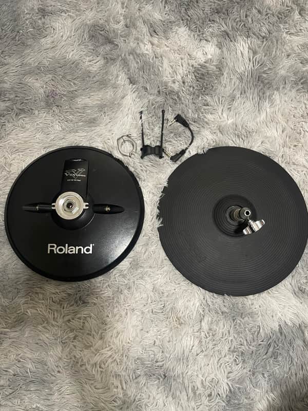 Roland VH-12 Electronic V Drum Hi Hat V-Cymbal image 1