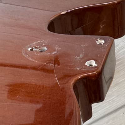 2003 Vintage Fender 1970 Telecaster Deluxe 72 73 75 Tele Mocha BODY image 8