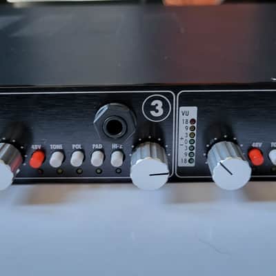 Warm Audio WA-412 4-Channel Mic Preamp 2016 - Present - Black image 3
