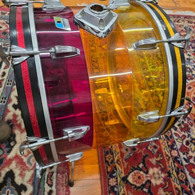 Ludwig Tequila Sunrise Tivoli Bass Drum 20x14 1970s image 5