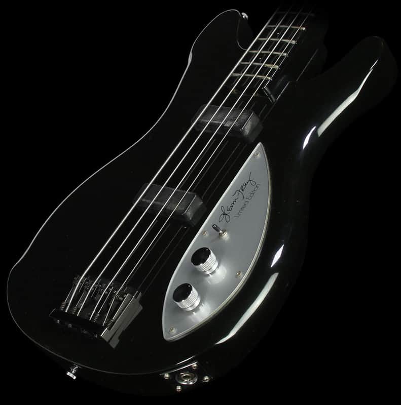 1992 Rickenbacker 2030GF Glenn Frey Signature Electric Bass Guitar Jetglo imagen 1