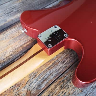 2021 Fender Player Plus Telecaster w/ Maple Fretboard and Fishman Piezo Bridge - Aged Candy Apple Red image 7
