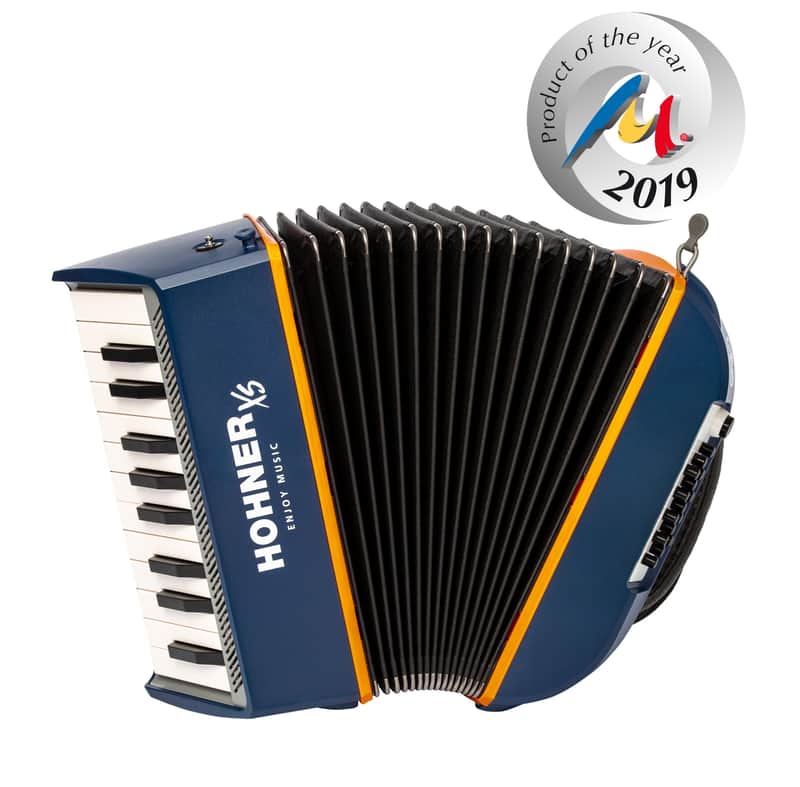 Hohner XS Kinderakkordeon blau-orange image 1