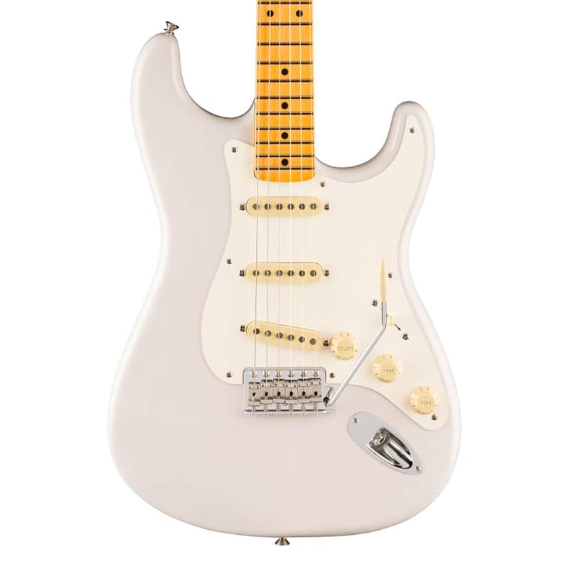 Used Fender Eric Johnson Stratocaster Maple - White Blonde w/ Maple FB image 1