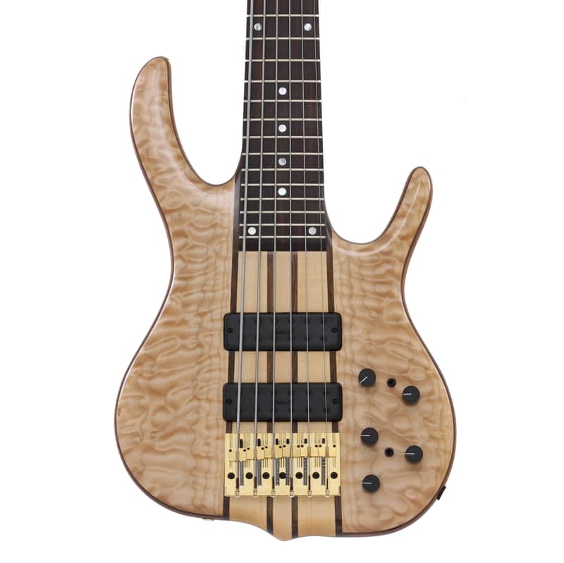 Ken Smith BSR6EG Elite 6 String Bass - Quilt Maple / Mahogany | Reverb