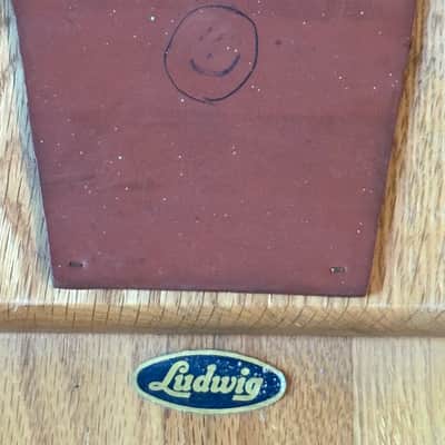 Ludwig Drum Practice Pad Keystone Vintage 60's - 70"s image 2