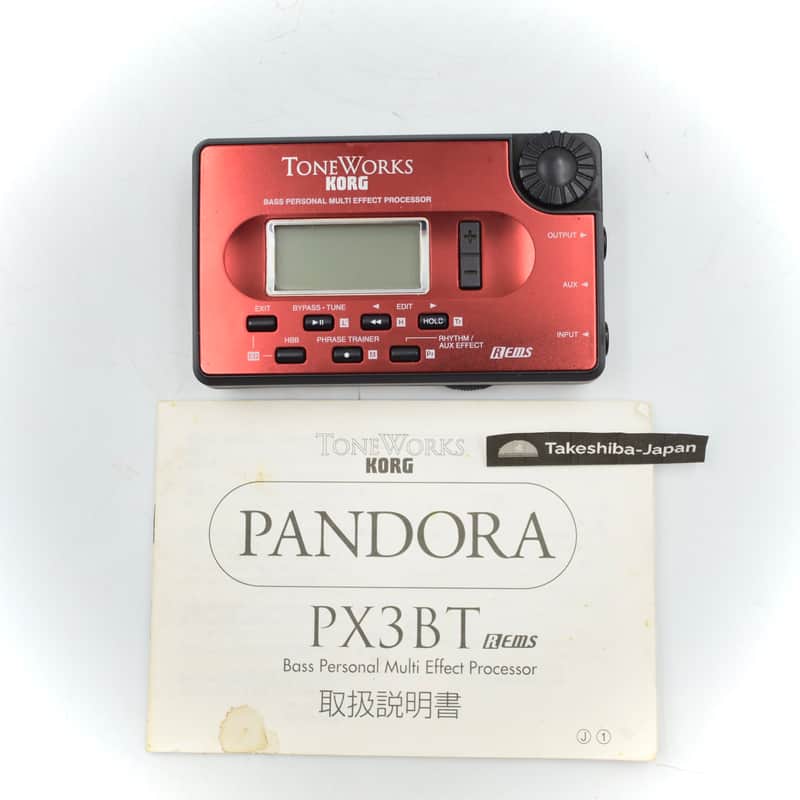 Korg PX3BT Pandora Bass Personal Multi Effect Processor Guitar Effct Processor 001409 image 1