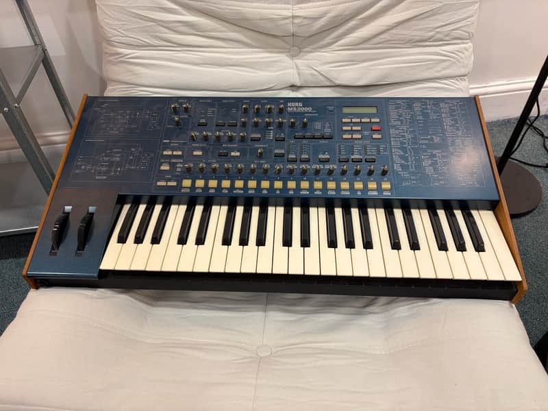 Korg MS2000 2000s Blue image 1