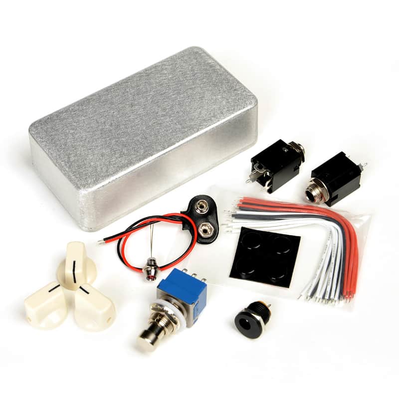 1590B Aluminum Metal Stomp Box Case Enclosure With 3PDT FootSwitch And More Guitar Pedal Accessories image 1