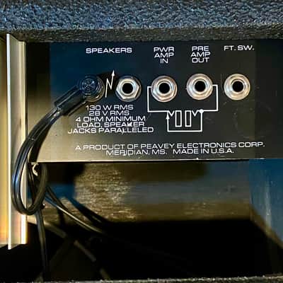 Peavey Special 130 Solo Series 130-Watt 1x12" Guitar Combo 1980s - Black image 5