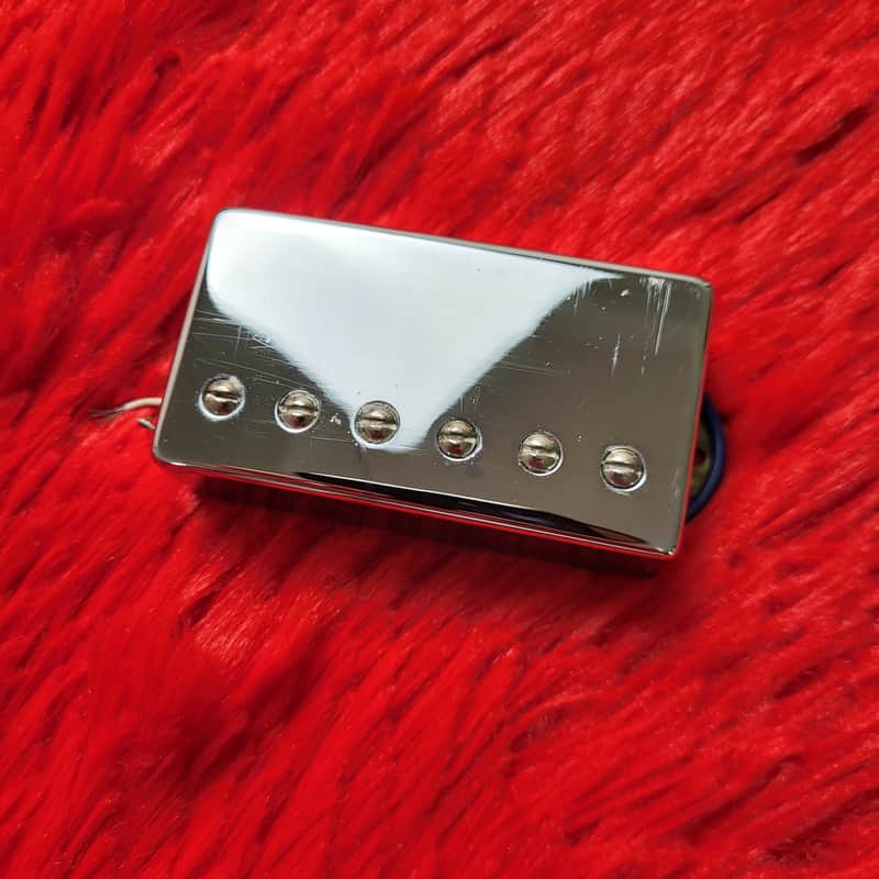 Unknown Brand & Model Chrome Covered Humbucker 1980's - 2010's - 13.75K ohm image 1
