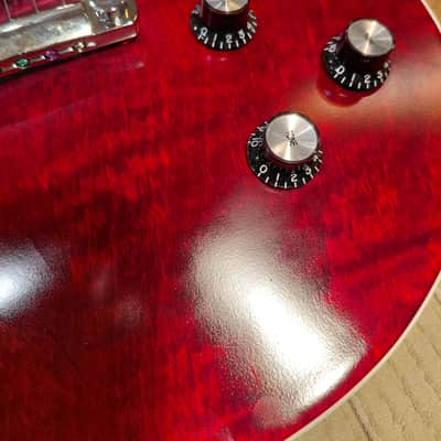 Gibson Les Paul Classic Player Plus 2018 Wine Red Vintage image 11