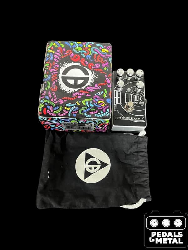 Catalinbread Belle Epoch EP3 Tape Echo Emulation 2021 - Present - Black / Silver - X16306 image 1
