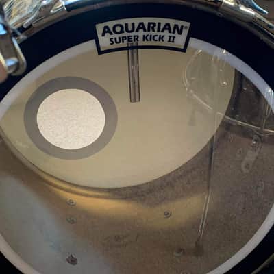 Slingerland 4 pc early 1970s Drum Set - Black Diamond Pearl image 5