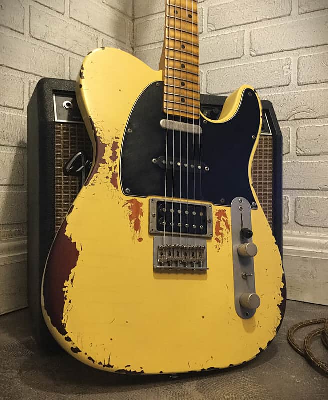Relic Fender Modern Player Telecaster Plus Electric Guitar by Nate's Relic Guitars