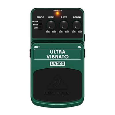 Behringer Ultra Vibrato UV300 Classic Effects Pedal image 3