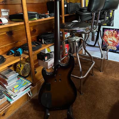 Yamaha BB734A-DCS 4-String with Active Electronics 2010s - Dark Coffee Sunburst image 2