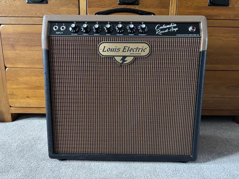 Louis Electric Columbia 2025. Boutique Blackface Princeton/ Deluxe Reverb image 1