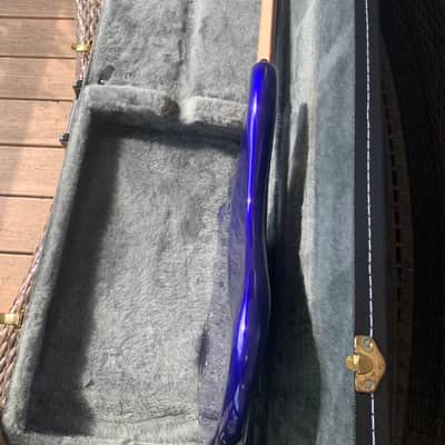 1997 Ibanez SR400 -JB Jewel Blue Electric Bass Guitar w/hard case image 7